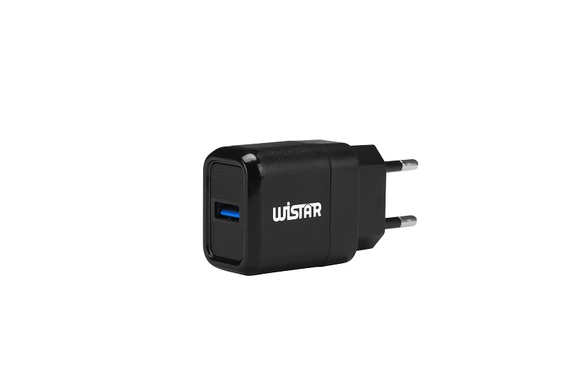 Wistar WRD03 QC3.0 wall charger is shown