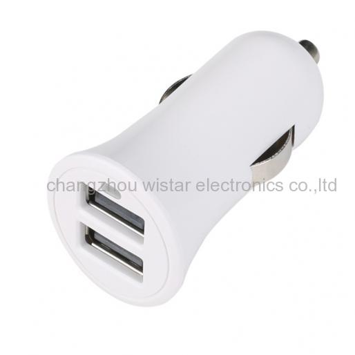Wistar CC-1-06 2 Dual USB Port Fast Quick Car Charger