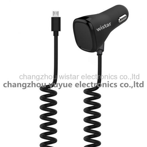 Wistar CC-02 car charger with micro cable