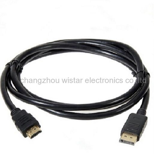 WISTAR YDP-11 Displayport to HDMI female cable